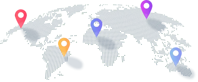 IPTV Studio Global Server Network Map